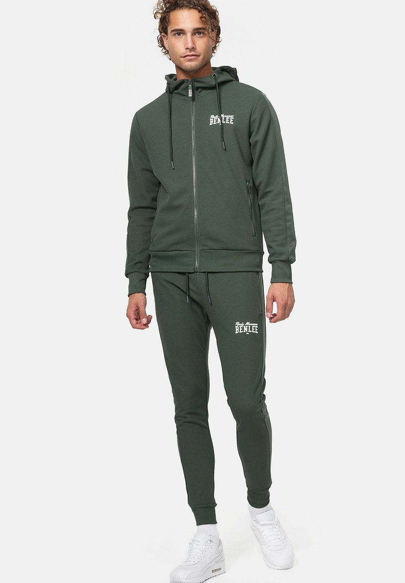 BENLEE HACKBERRY Trainingsanzug olive white/oliv Zalando.at