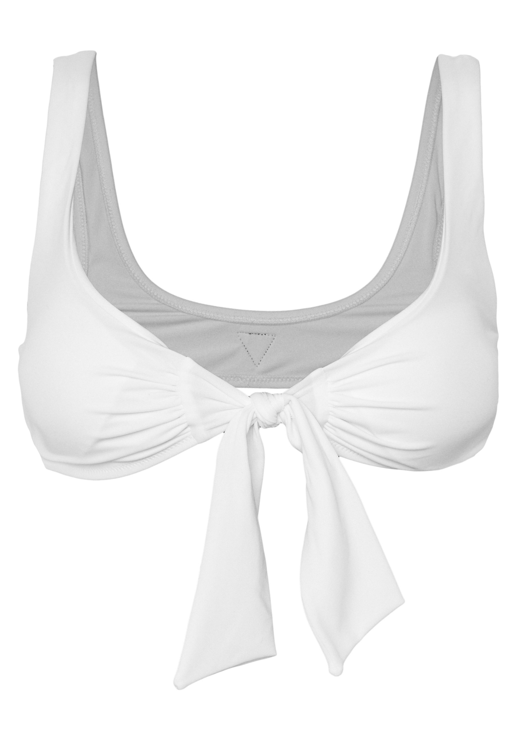 Guess REMOVABLE PADDED HALTER Bikinitopp magenta fluo Guess REMOVABLE PADDED HALTER - Bikinitopp - optic white