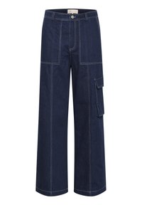 Flared Jeans - raw denim