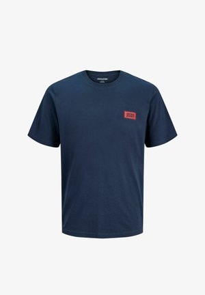 Jack & Jones, T-SHIRT PLUS SIZE T-SHIRT - Tričko s potlačou - navy blazer
