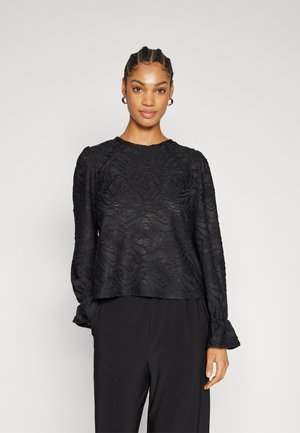 PCNICHOLE TOP  - Långärmad tröja - black