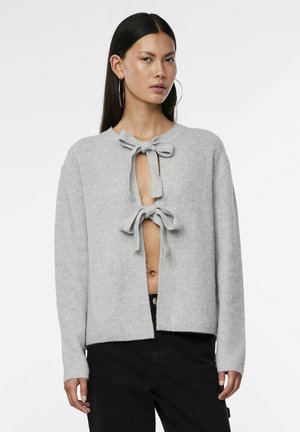 Pieces PCSILLY - Cardigan - light grey melange