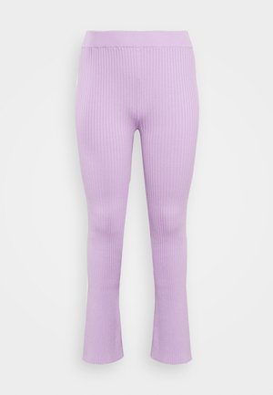 FLARES - Calças - lilac