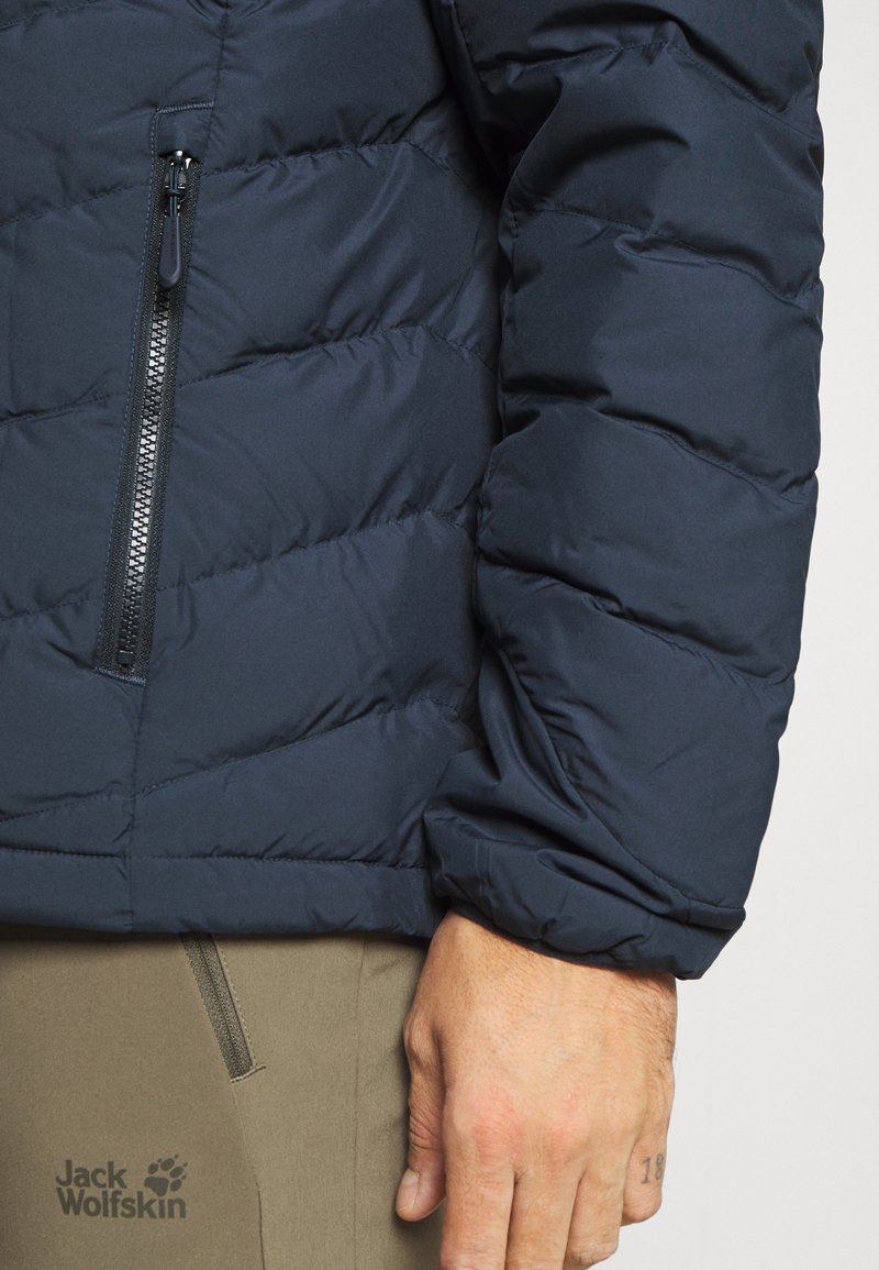 Jacke Daunenjacke für Männer Blau Super Slim Fit Angepasst Bomberjacke Kurz Jacke Daunenjacke für Männer Blau Super Slim Fit Angepasst Bomberjacke Kurz