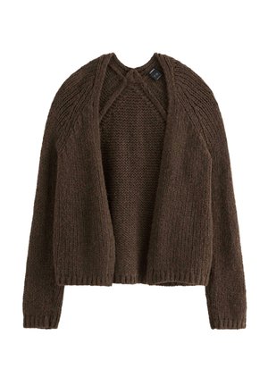 Lindex, Cardigan - dark dusty brown