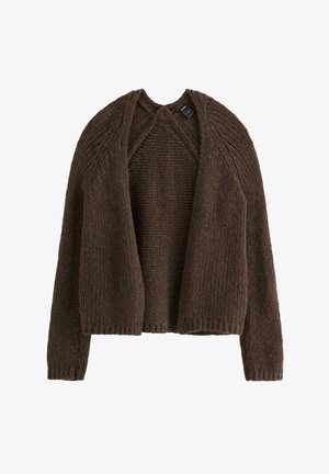 Lindex, Cardigan - dark dusty brown
