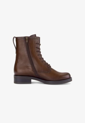 Gabor, Lace-up ankle boots - saddle effect