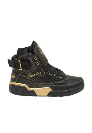 EWING 33HI "RAKIM" - High-top trainers - black gold