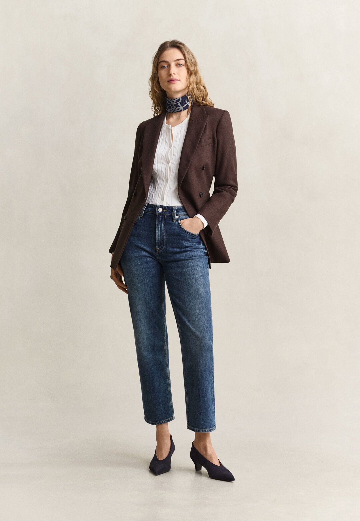 CABLE CARDIGAN