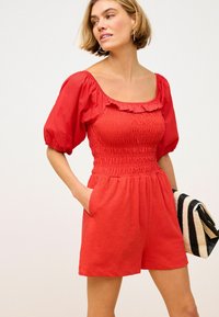 Next PUFF SLEEVE PLAY - REGULAR FIT - Overal - red