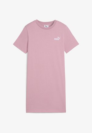 SMALL LOGO SHORTSLEEVE - Haljina od žerseja - poised pink