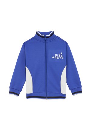 SPORTY SLOGAN ZIP  - Sweatjakke - blue