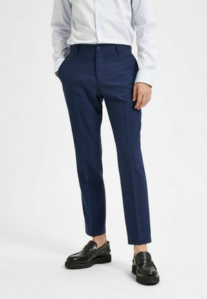 SLHSLIM-OASIS TRS NOOS - Stoffhose - dark navy