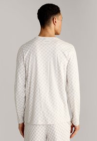 JOOP! GEMUSTERT - Nachtwäsche Shirt - offwhite grau