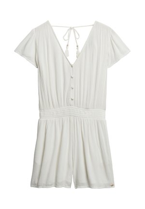 Superdry & Co, SHORT SLEEVE PRINTED PLAY - Buksedragter - off white