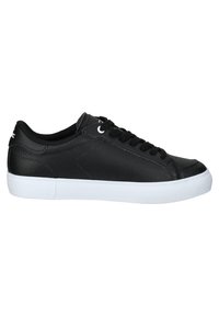 Lacoste POWERCOURT - Sportcipő - blk/wht