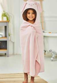 JoJo Maman Bébé - LARGE - REGULAR FIT - Vannas dvielis - pink bunny Miniatūras attēls 1