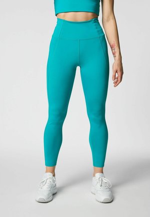 Girlfriend Collective COMPRESSIVE HIGH RISE - Tajice - peacock