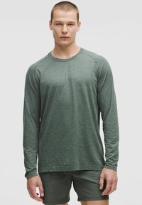 METAL VENT TECH LONG SLEEVE - Långärmad tröja - pine grey palm deco
