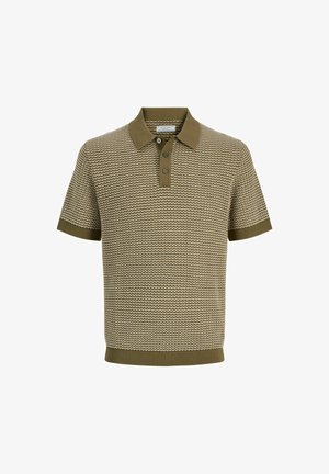 Jack & Jones, Knitted Knitted - Polo - martini olive