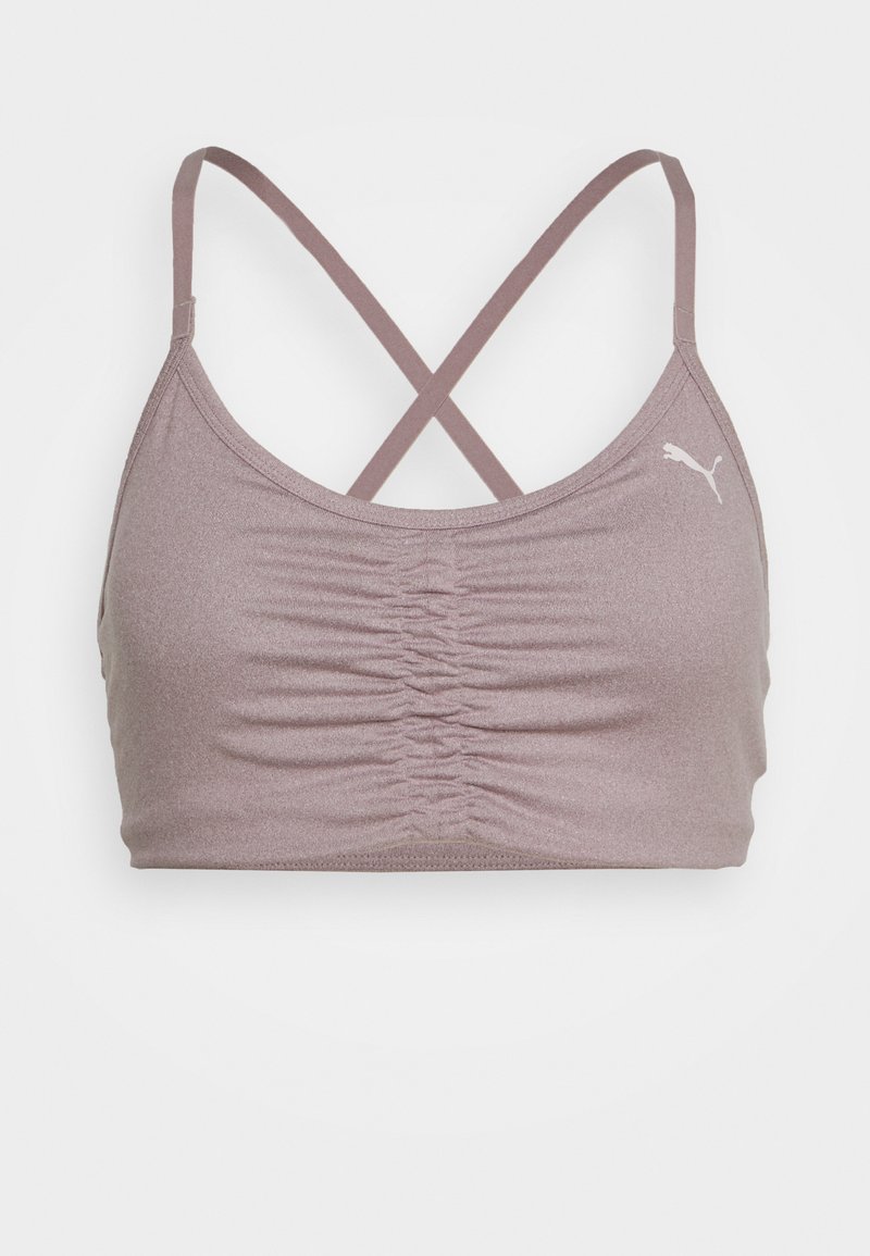 Damen Sportbekleidung | Puma LOW IMPACT STUDIO FOUNDATION BRA Sport-BH mit leichter Stützkraft quail heather/mauve - SX59266 Damen Sportbekleidung | Puma LOW IMPACT STUDIO FOUNDATION BRA Sport-BH mit leichter Stützkraft quail heather/mauve - SX59266