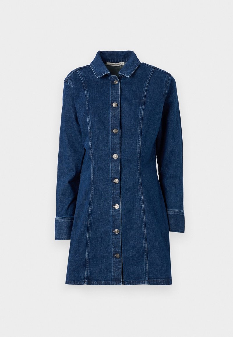 Abercrombie Fitch Denim dress light-blue denim (Pre-owned