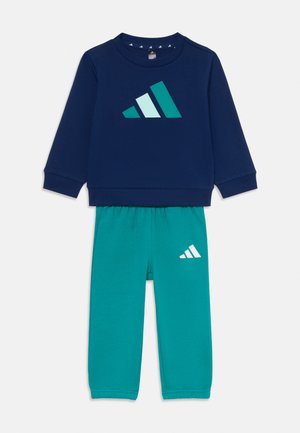 ESSENTIALS SET - Träningsset - dark blue/pure teal/halo mint