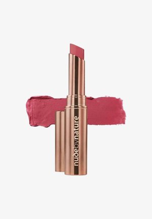 NUDE BY NATURE CREAMY MATTE LIPSTICK - Lip stain - red blossom