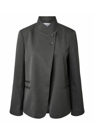 Pieces, BLAZER PCFALKA PINSTRIPED - Veste légère - asphalt