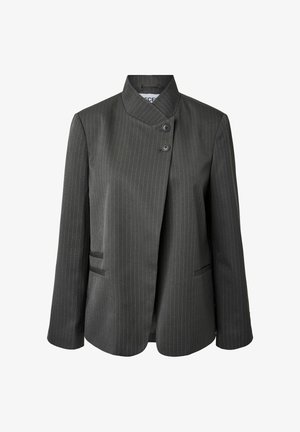 Pieces, BLAZER PCFALKA PINSTRIPED - Veste légère - asphalt
