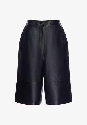 faina, Leather trousers - black