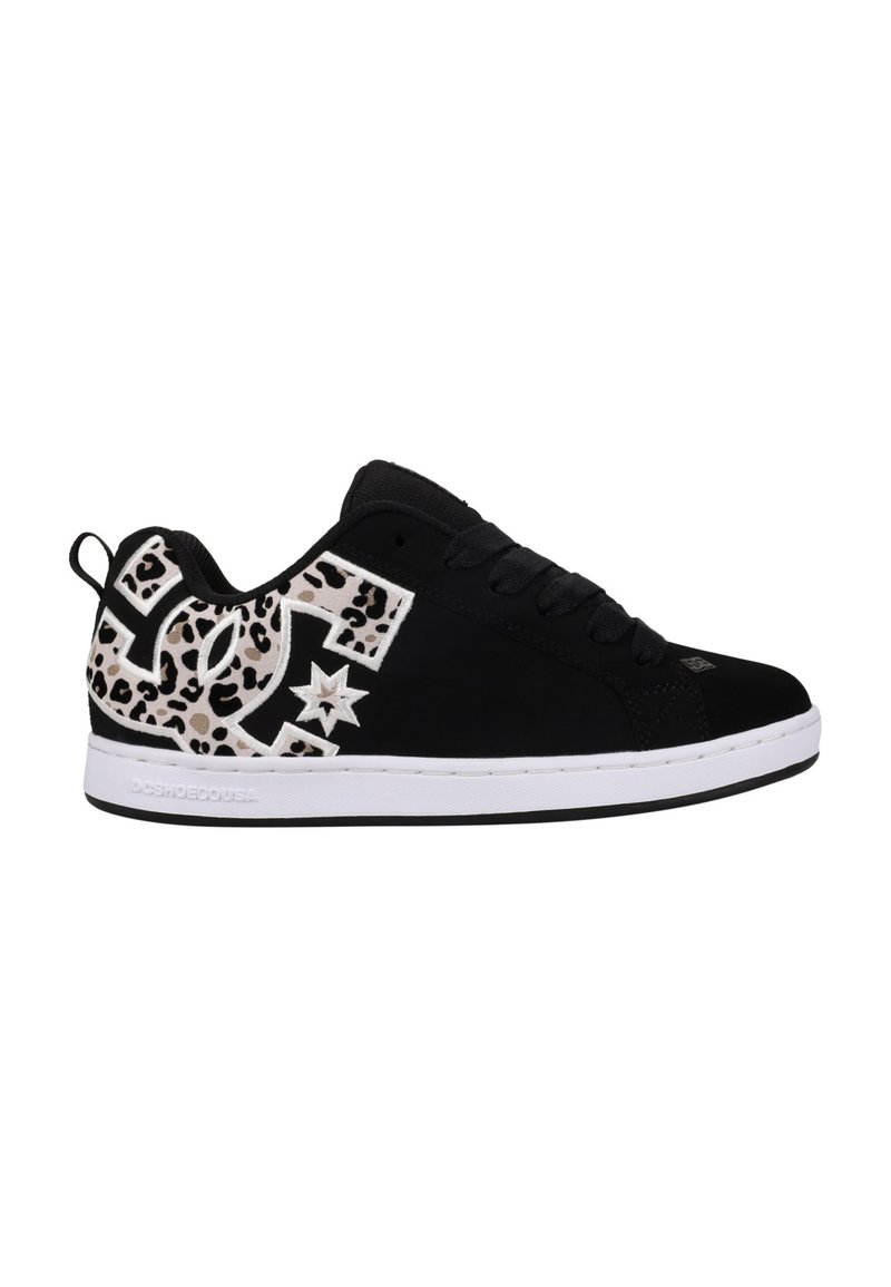 DC Shoes - COURT GRAFFIK - Trainers - bwp black white print, Enlarge