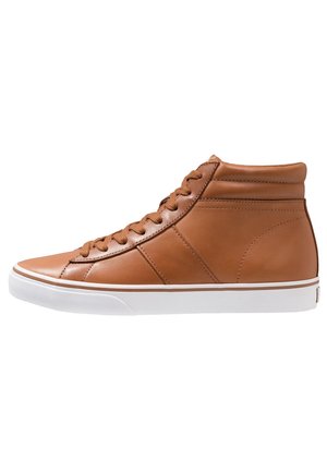 Vysoké tenisky - cognac