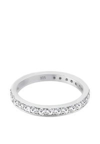 CLASSIC SPARKLING - MIT KRISTALLEN VON SWAROVSKI® - Ring - weiß