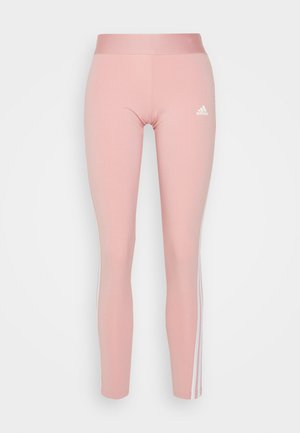 Legging - mauve/white