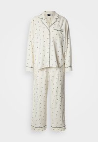 Non sélectionné, off-white/green