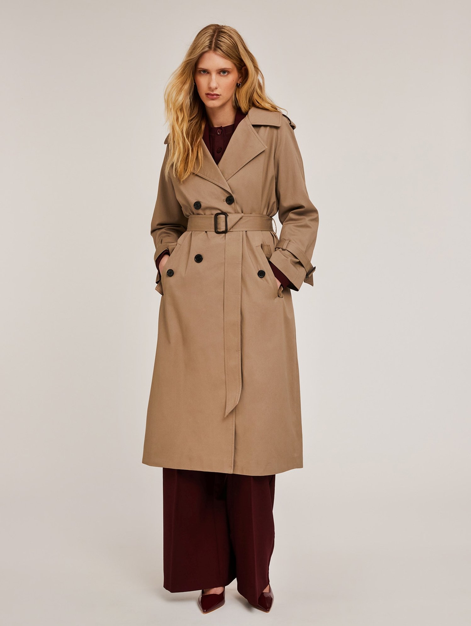 Zalando Patrizia Pepe Trenchcoat Beige Patrizia Pepe Trenchcoat