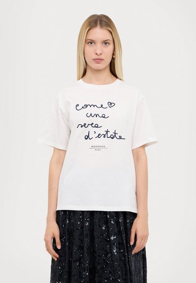 Weekend Max Mara BARBANO - Print T-shirt - bianco