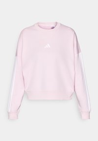 Sweatshirt - clear pink/white