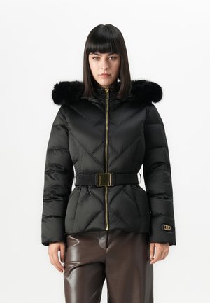 ELLY SHORT JACKET - Dunjakker - jet black