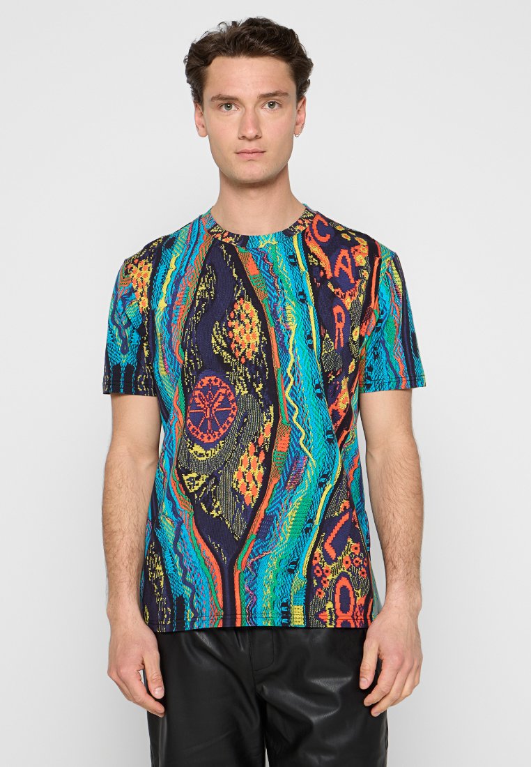 carlo colucci T-shirt print meerkleurig
