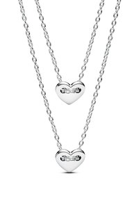 Pandora FOREVER ALWAYS HEART  SET - Náhrdelník - silver coloured