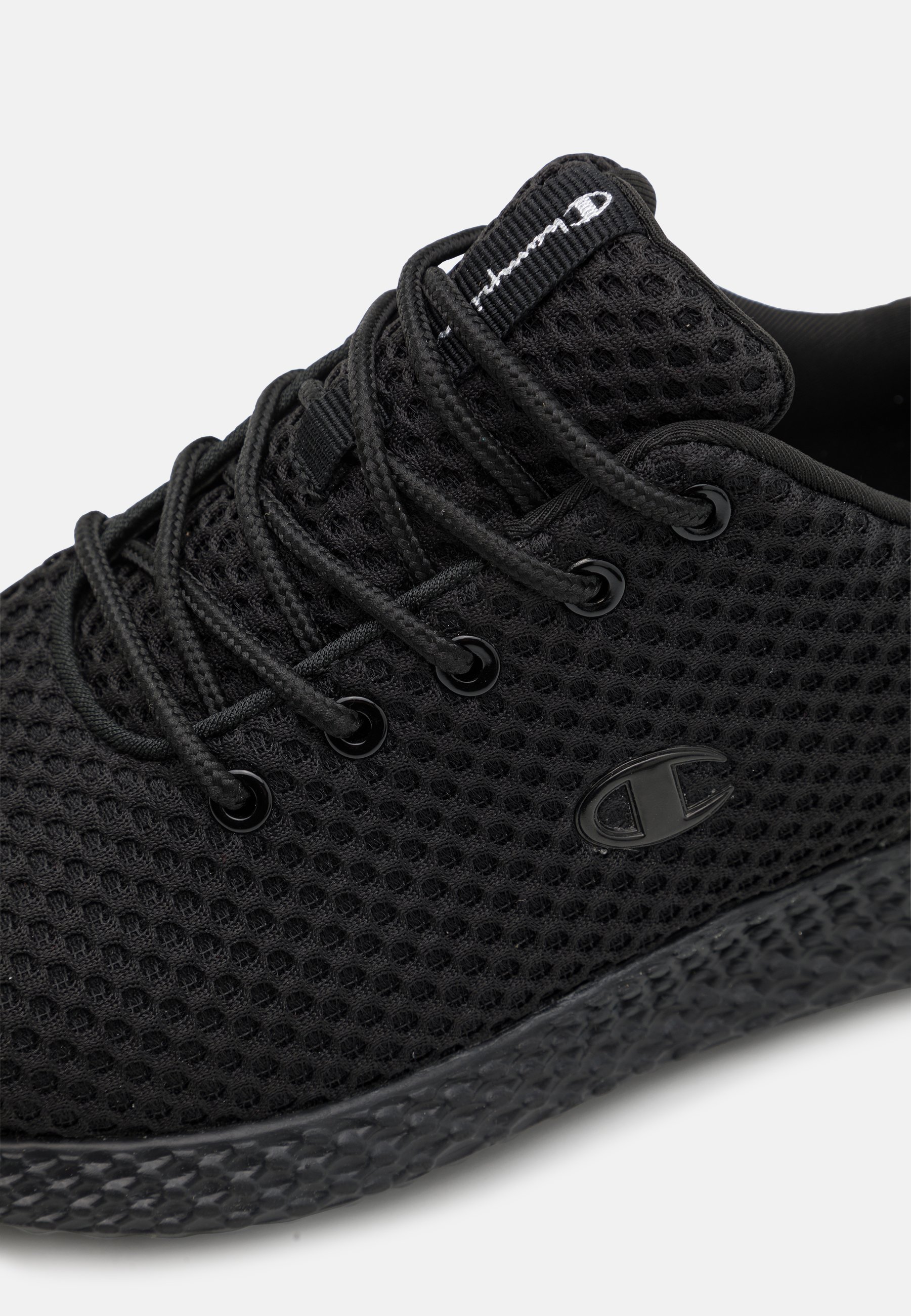 champion black running shoes