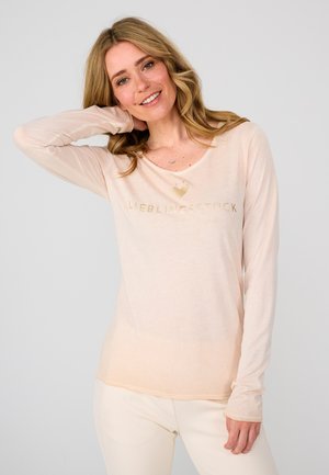 CARLINAEP - Long sleeved top - almond butter