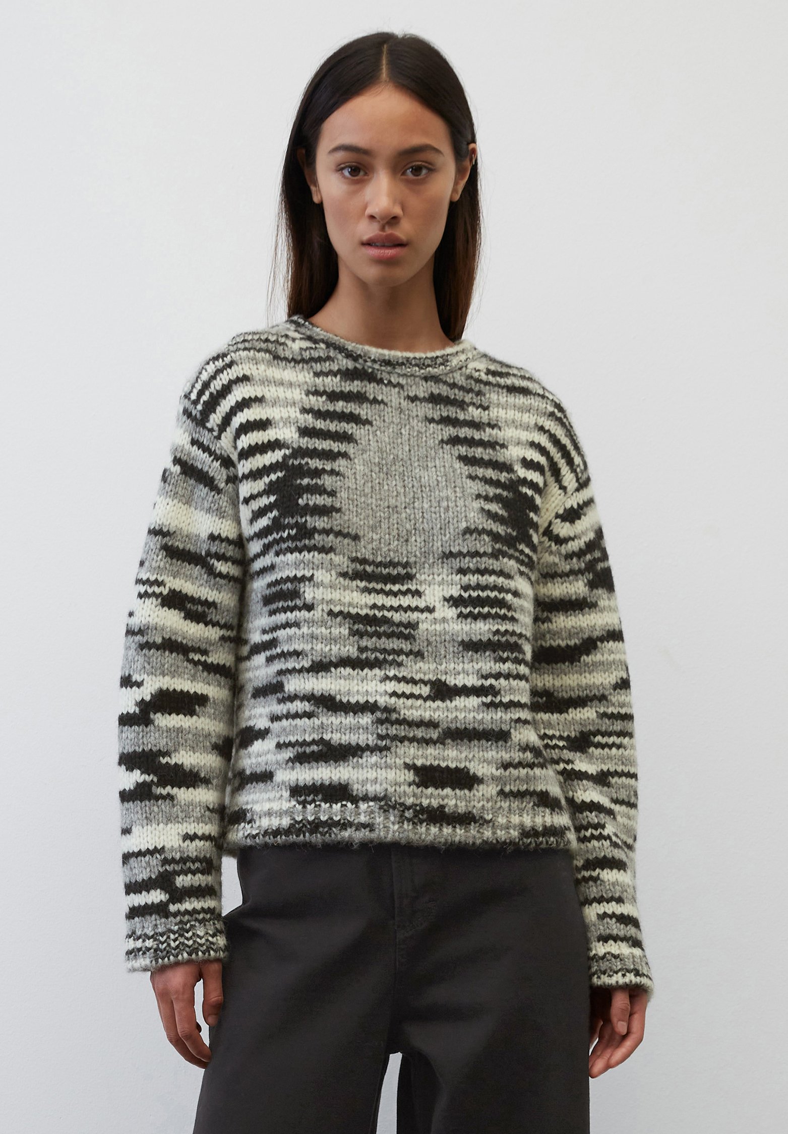 Marc O'Polo Kurzarmhemd mit grafischem Hawaii-Print