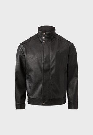 Calvin Klein Jeans, EXCLUSIVE HIGH NECK BOMBER JACKET - Veste en similicuir - black