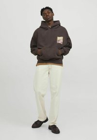 Jack & Jones Kapucni - chocolate brown