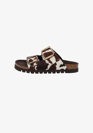Palado, PALADO KORFU PL WESTERN - Pantolette flach - kuh braun