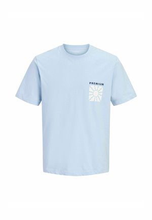Jack & Jones, T- - T-shirts print - cashmere blue
