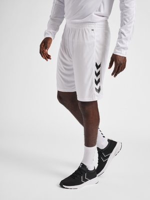 Hummel, CORE  - Спортни шорти - white
